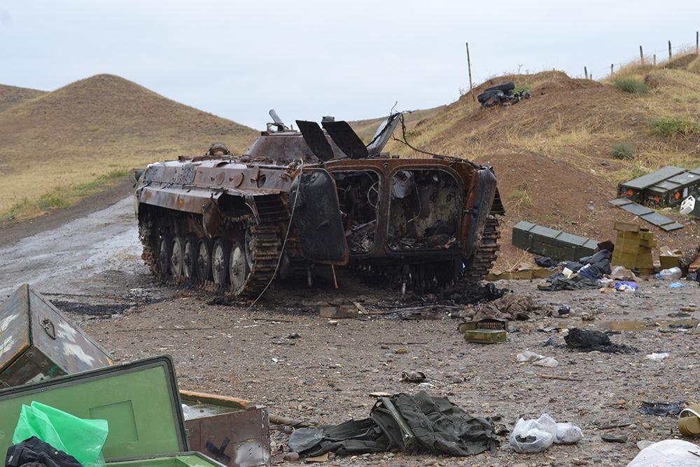 Azerbaijani Mod Armenian Armed Forces Military Equipment Destroyed By