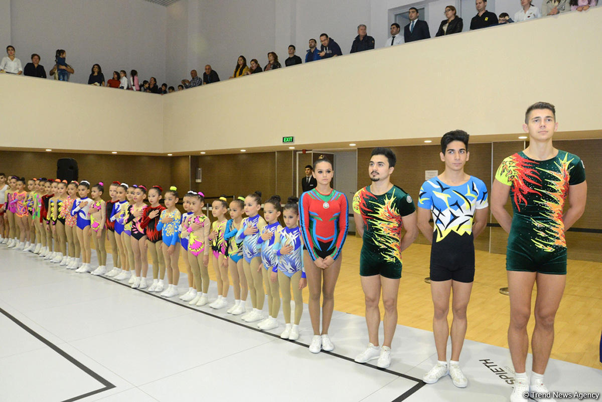 Aerobic gymnastics championship underway in Baku [PHOTO]