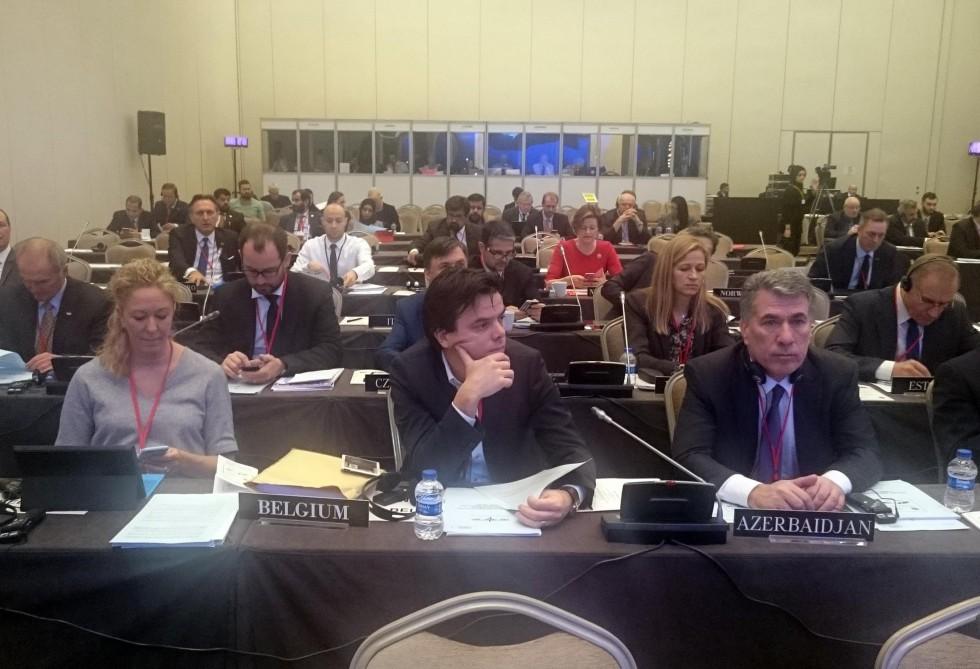 Azerbaijani delegation attends NATO PA session [PHOTO]