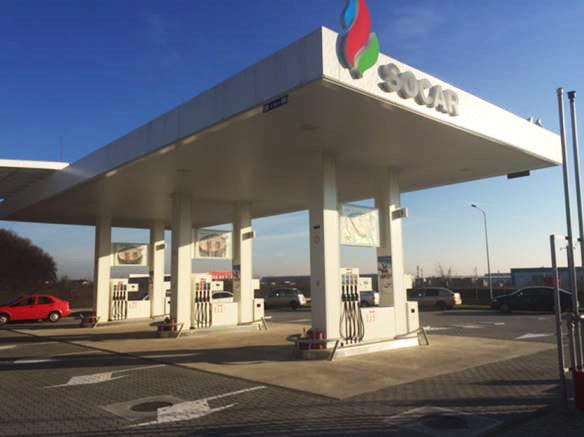 SOCAR commissions another filling station in Romania