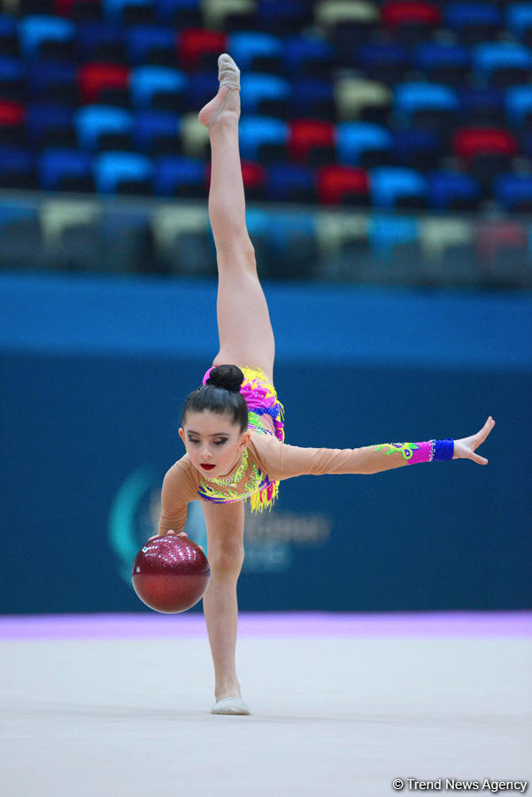 Rhythmic, Aerobic Gymnastics Championship start in Baku [PHOTO]