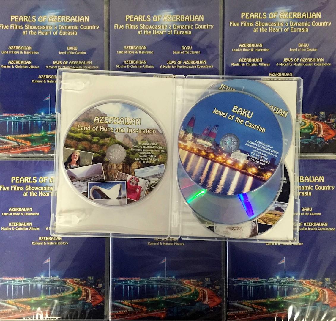 DVD set of Azerbaijan films released in Los Angeles [PHOTO]