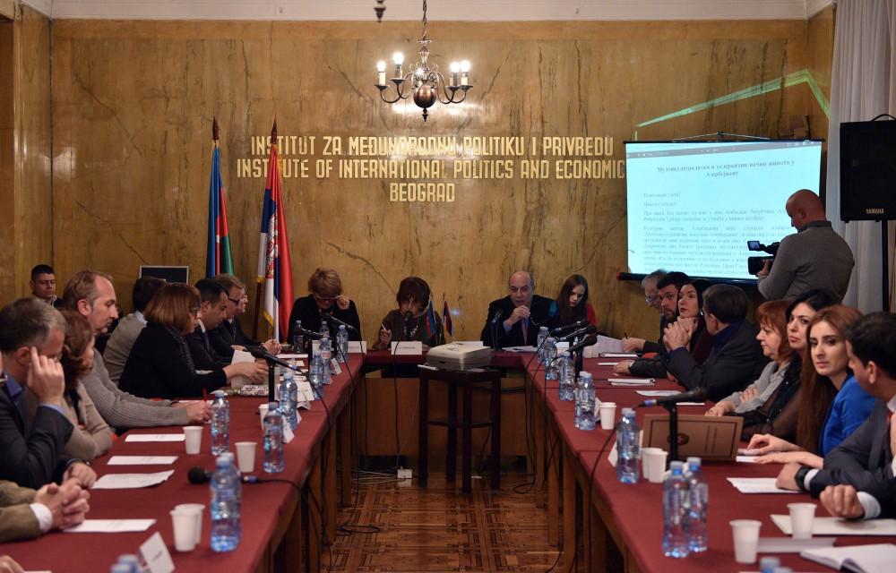 Conference highlighting Azerbaijan`s multicultural environment held in Serbia