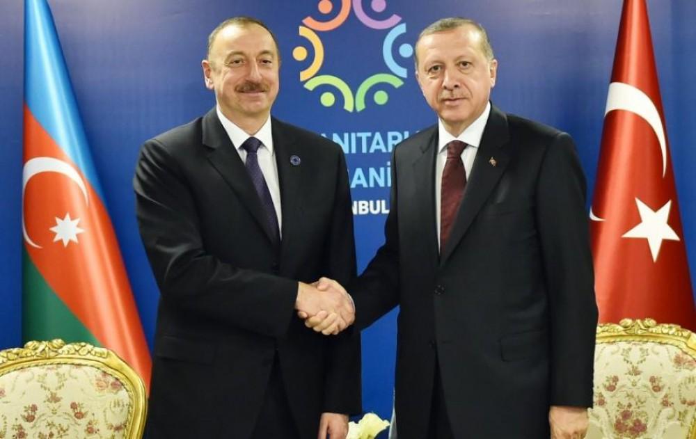 Turkey's Erdogan congratulates Ilham Aliyev on his birthday