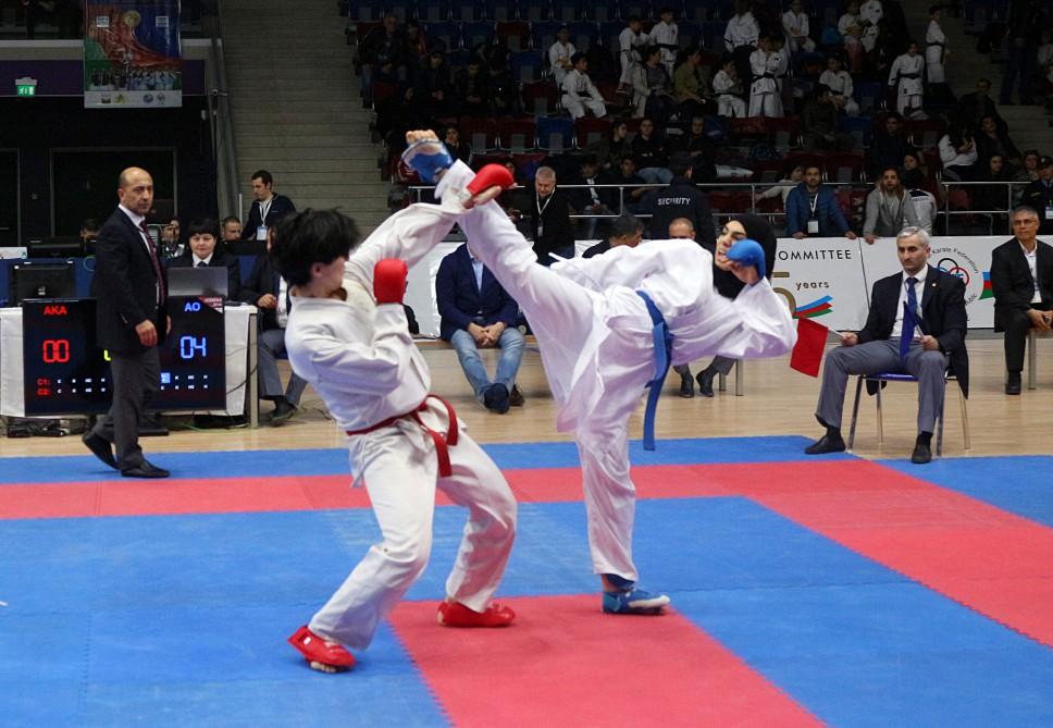 Azerbaijani karate fighters win five medals on first day of Baku Open