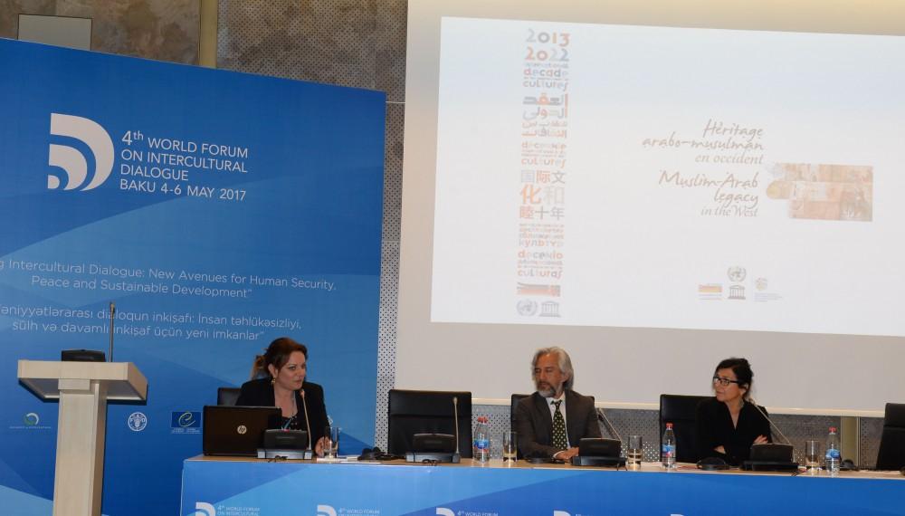 “Muslim-Arab legacy in West” discussed within 4th World Forum on Intercultural Dialogue