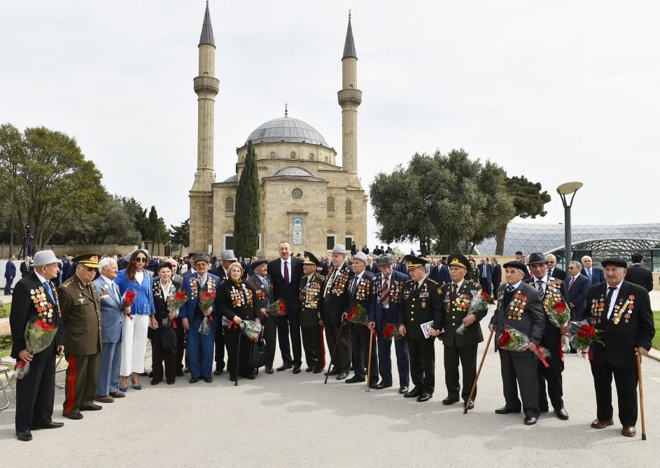 Azerbaijani President, First Lady Attend Ceremony To Mark Victory Day ...