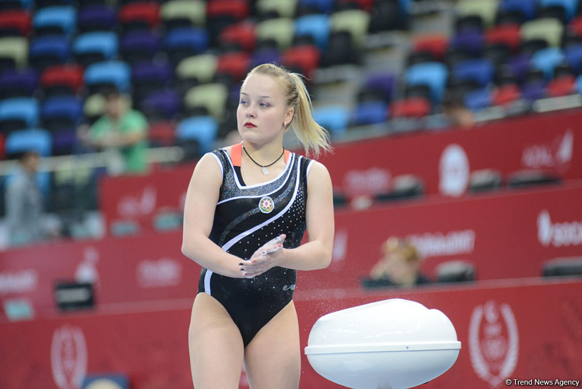 Baku 2017: Artistic gymnastics podium training kicks off [PHOTO]