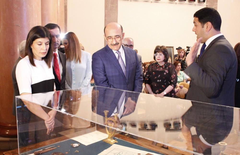 Ali Bey Huseynzade`s personal items on display in Baku [PHOTO]