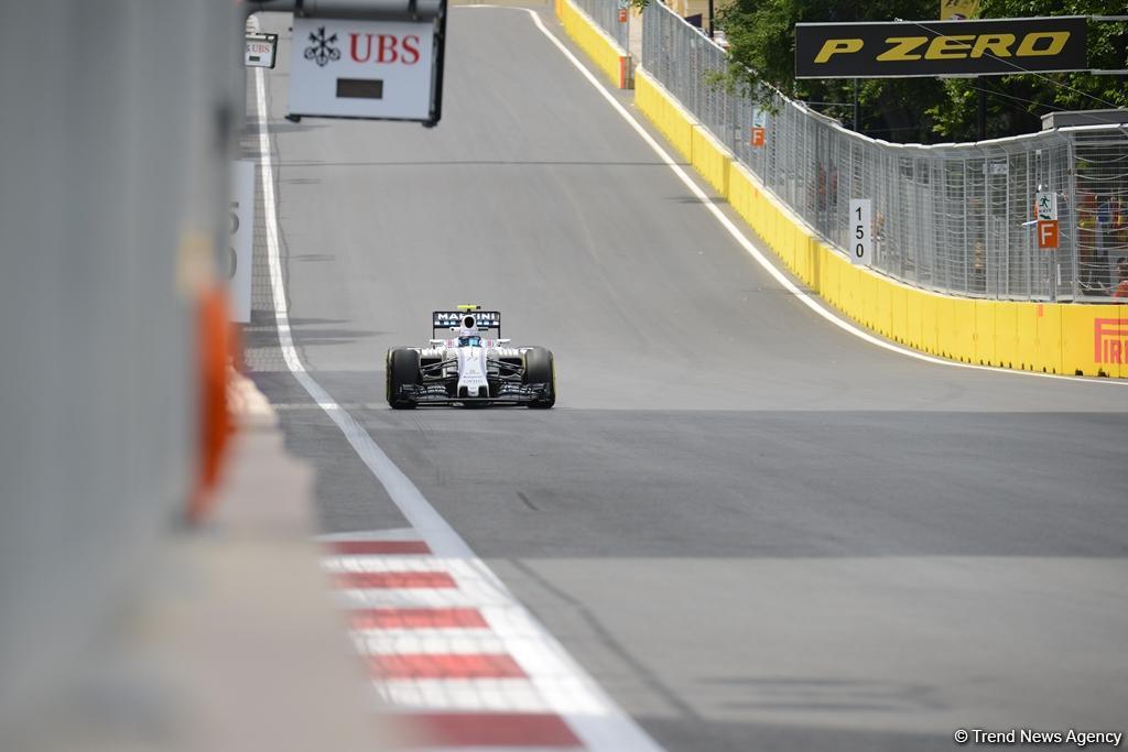 Formula 1 first free practice session starts in Baku