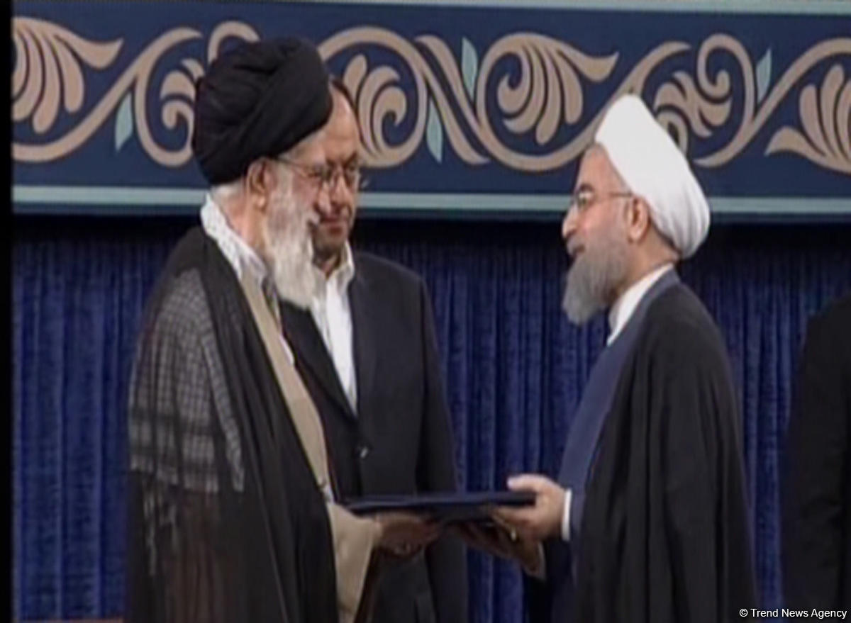 Supreme Leader endorses Rouhani as Iran’s President [PHOTO]