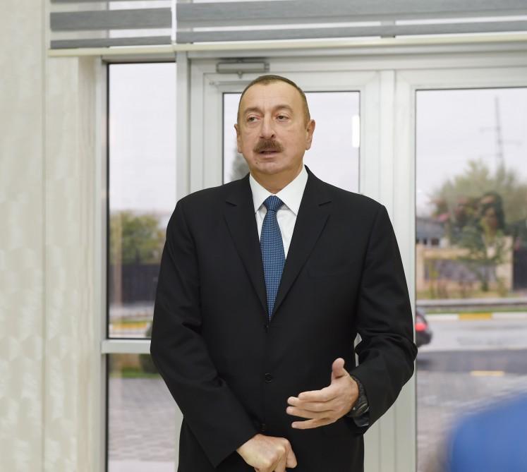 President Aliyev: Azerbaijan is an island of stability and development [UPDATE]