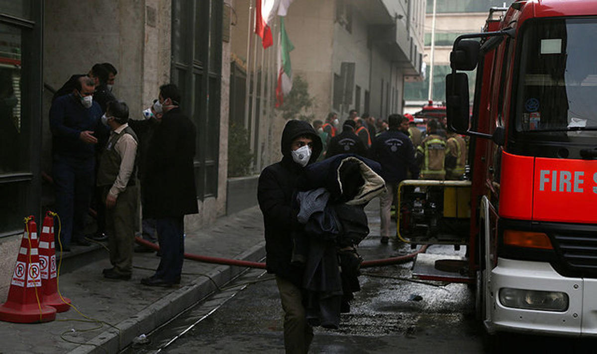 Fire sweeps through Iranian Energy Ministry’s building [PHOTO]