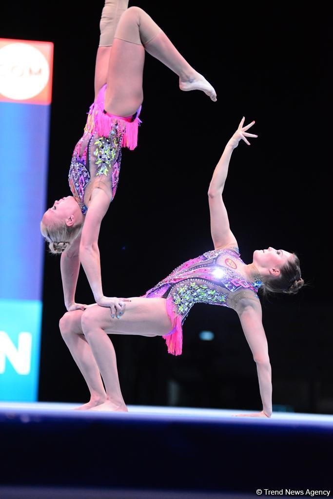 Best Moments From Final Day Of Fig Acrobatic Gymnastics World Cup Photo