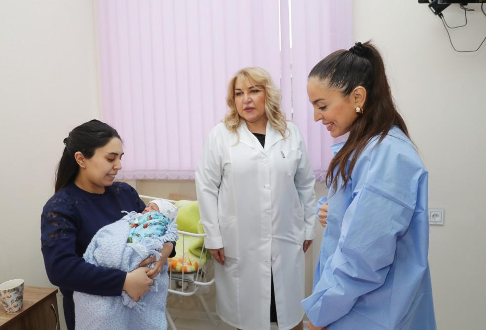 Leyla Aliyeva visits Maternity Hospital No. 2 in Baku [PHOTO]