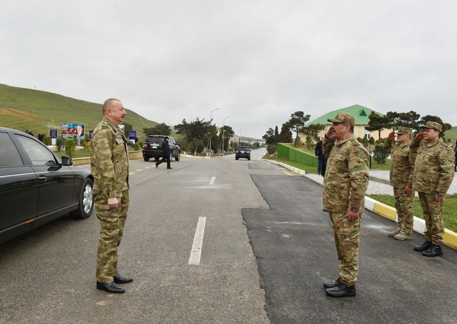 President Ilham Aliyev visits military unit of Special Forces of Defense Ministry [UPDATE]