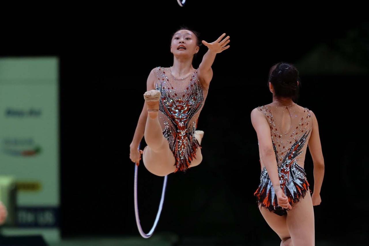 Podium training held in Baku for upcoming Rhythmic Gymnastics World Cup [PHOTO]