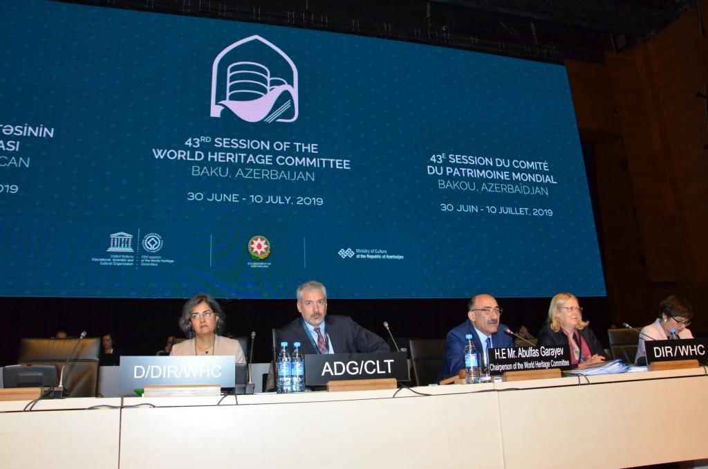 43rd session of UNESCO World Heritage Committee continues its work in Baku [PHOTO]