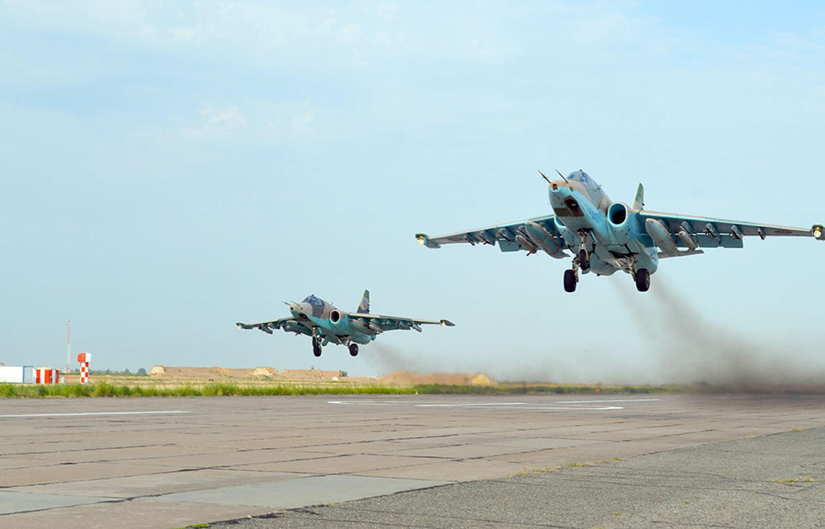 Combat training of Azerbaijan’s Air Force aircraft continues [PHOTO, VIDEO]