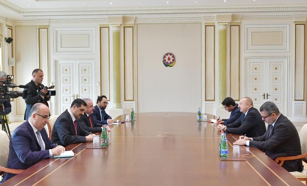 President Ilham Aliyev receives Speaker of Grand National Assembly of ...