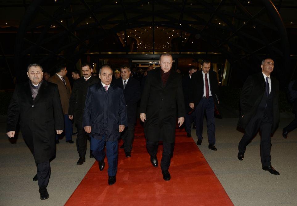 Turkish President Recep Tayyip Erdogan ends visit to Azerbaijan [PHOTO]