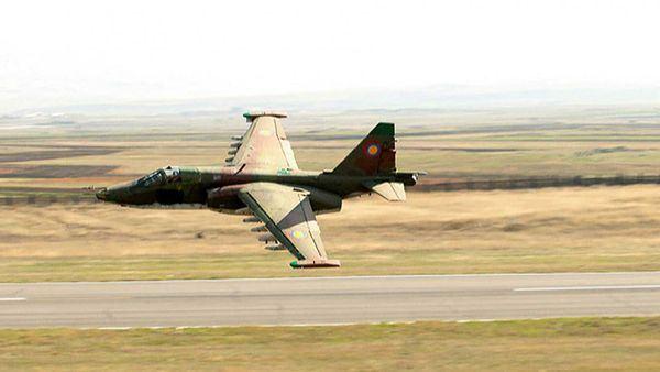 Air Defense of Azerbaijan shoot down combat aircraft of Armenian Air Force