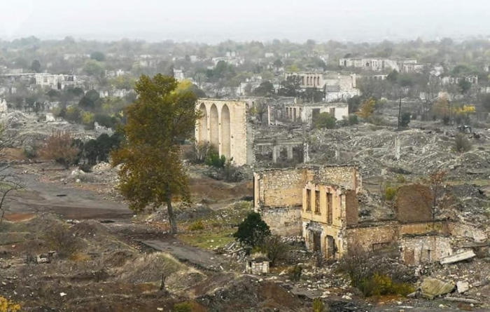 Euronews films report on liberated Aghdam region