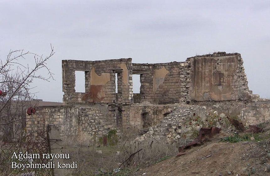 Azerbaijan shows footage from liberated Aghdam's Boyahmadli village [VIDEO]