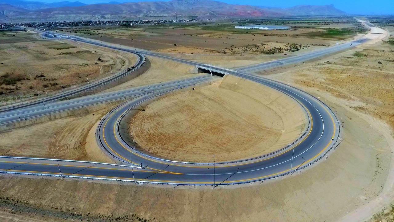 Construction of first section of Baku-Guba-Russia toll highway completed [PHOTO/VIDEO]