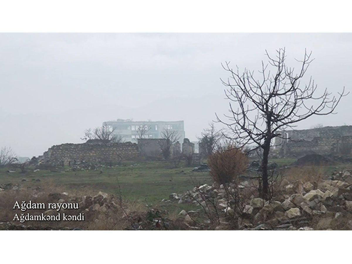 Azerbaijan presents footage from liberated Aghdamkand village of Aghdam district [VIDEO]