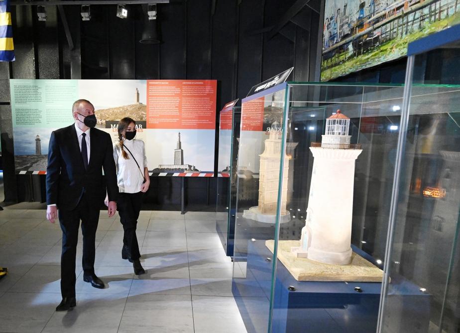 President Aliyev inaugurates new projects at Caspian Sea [UPDATE]