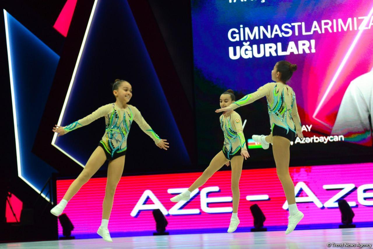 Best moments of first day of Aerobic Gymnastics World Age Group Competition in Baku [PHOTO]