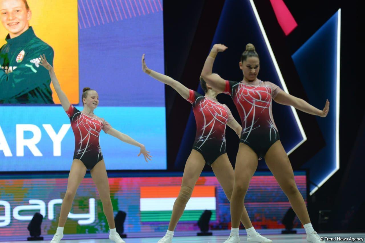 Final day of World Age Group Competitions in Aerobic Gymnastics kicks