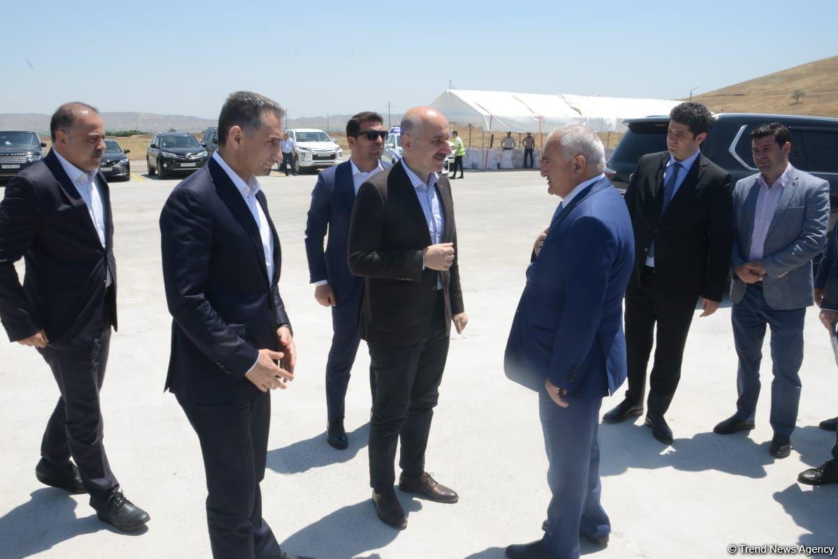 Azerbaijani, Turkish ministers review construction project of ...