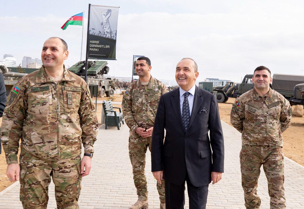 Turkish generals on visit to Azerbaijan [PHOTO]