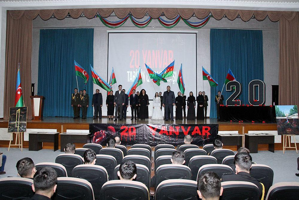 Events held in Azerbaijani army, dedicated to January 20 tragedy [PHOTO]