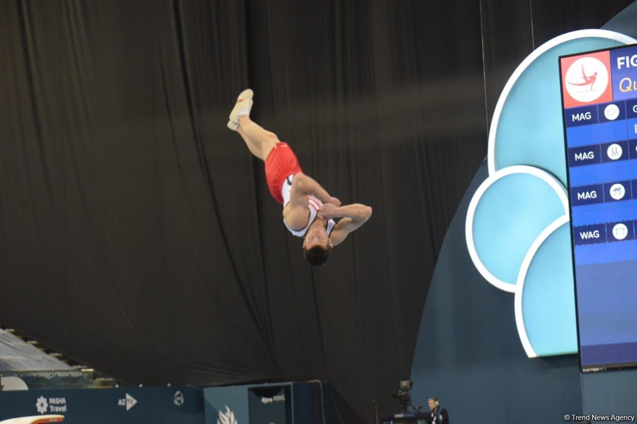 FIG Artistic Gymnastics Apparatus World Cup underway in Baku [PHOTO]