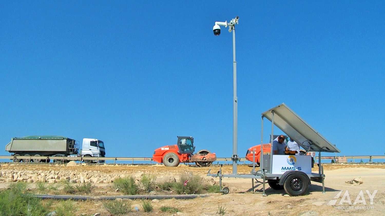 State agency installs mobile surveillance systems along roads made in liberated lands [PHOTO/VIDEO]