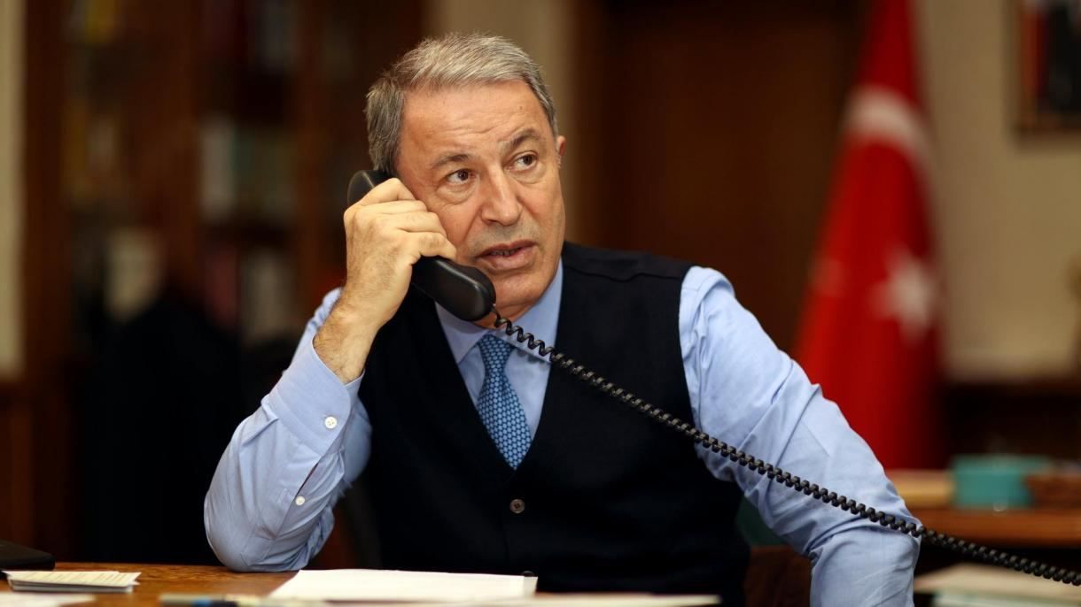 Turkish, Ukrainian defense minister talks on phone