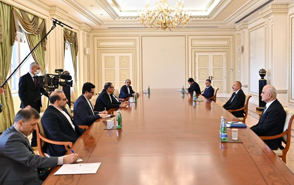 President Ilham Aliyev receives Secretary of Iran's Supreme National Security Council [UPDATE]