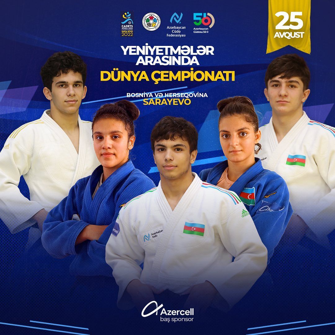 Azerbaijani national judo team wins three medals in Sarajevo [PHOTO]