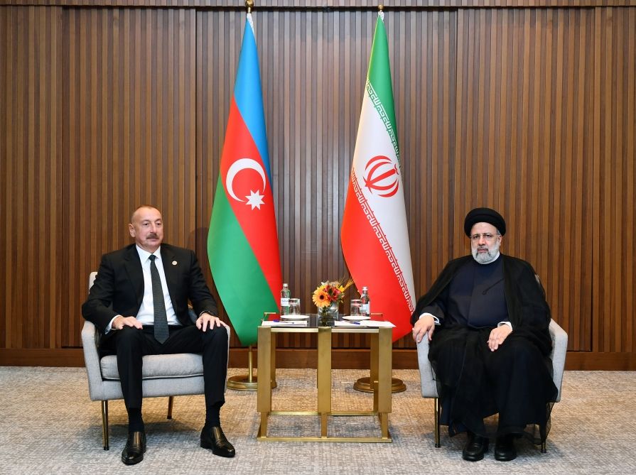 President Ilham Aliyev meets with Iran's President Seyyed Ebrahim Raisi in Astana [UPDATE]