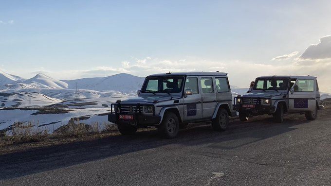 EU's advance team arrives in Yerevan