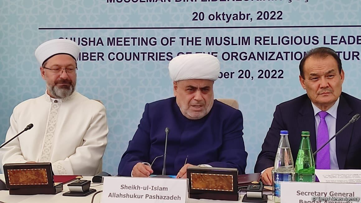 Muslim religious leaders ink Charter of OTS' Council in Shusha [PHOTO][