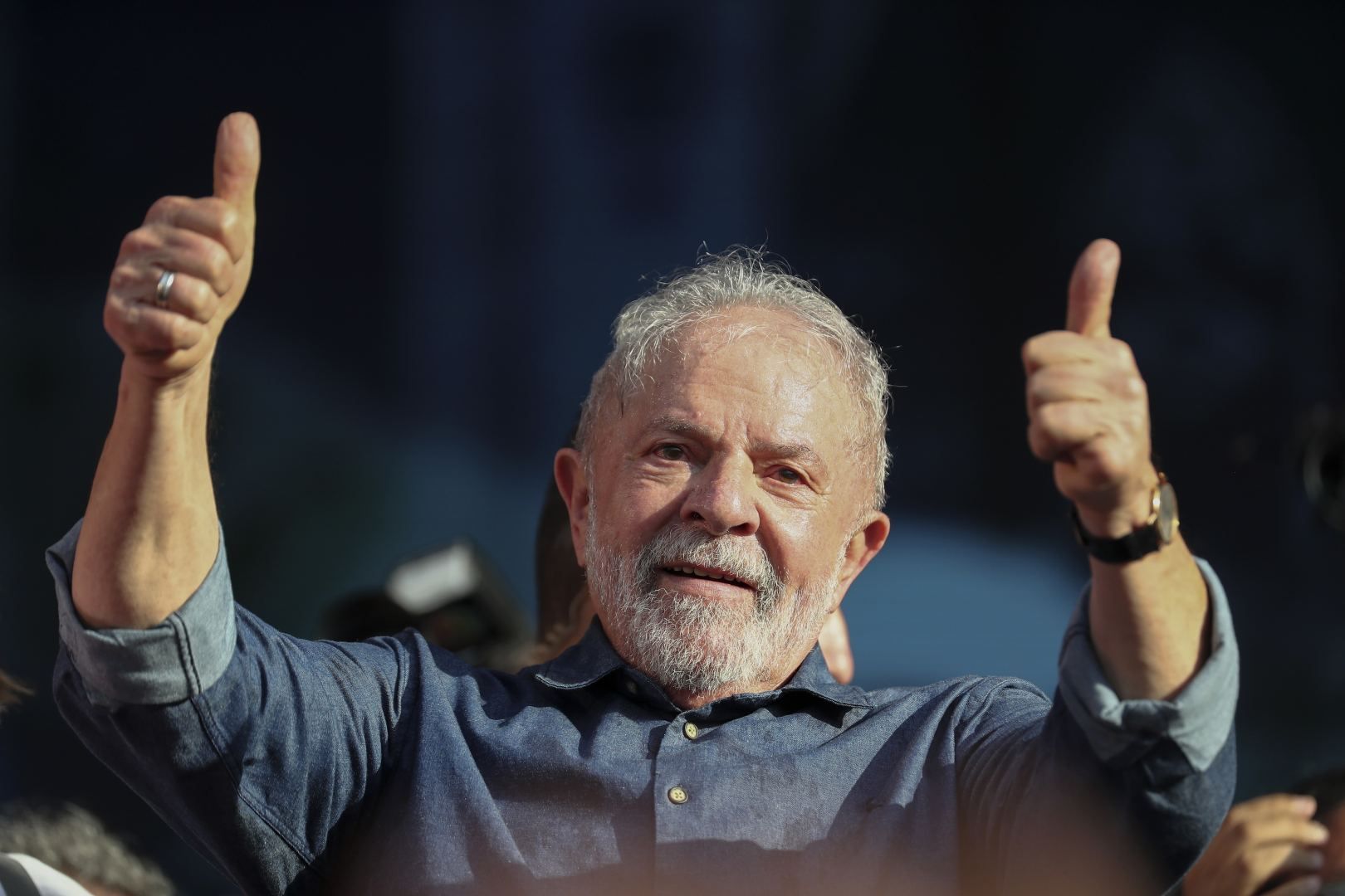 Former president Lula da Silva wins second round of Brazil's presidential elections