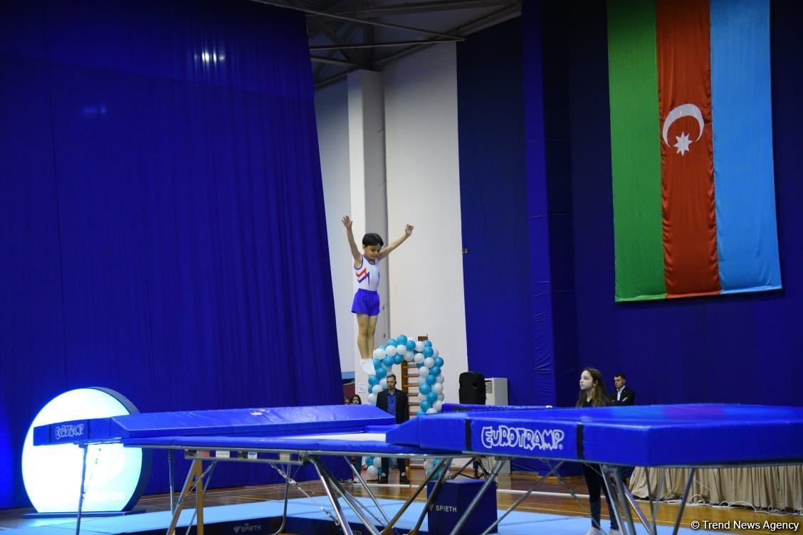 Competition of 6th Baku championship on trampolining kicks off [PHOTO]