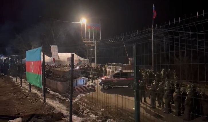 Azerbaijani NGOs' protests continue on Russian peacekeepers' deployment area [VIDEO]