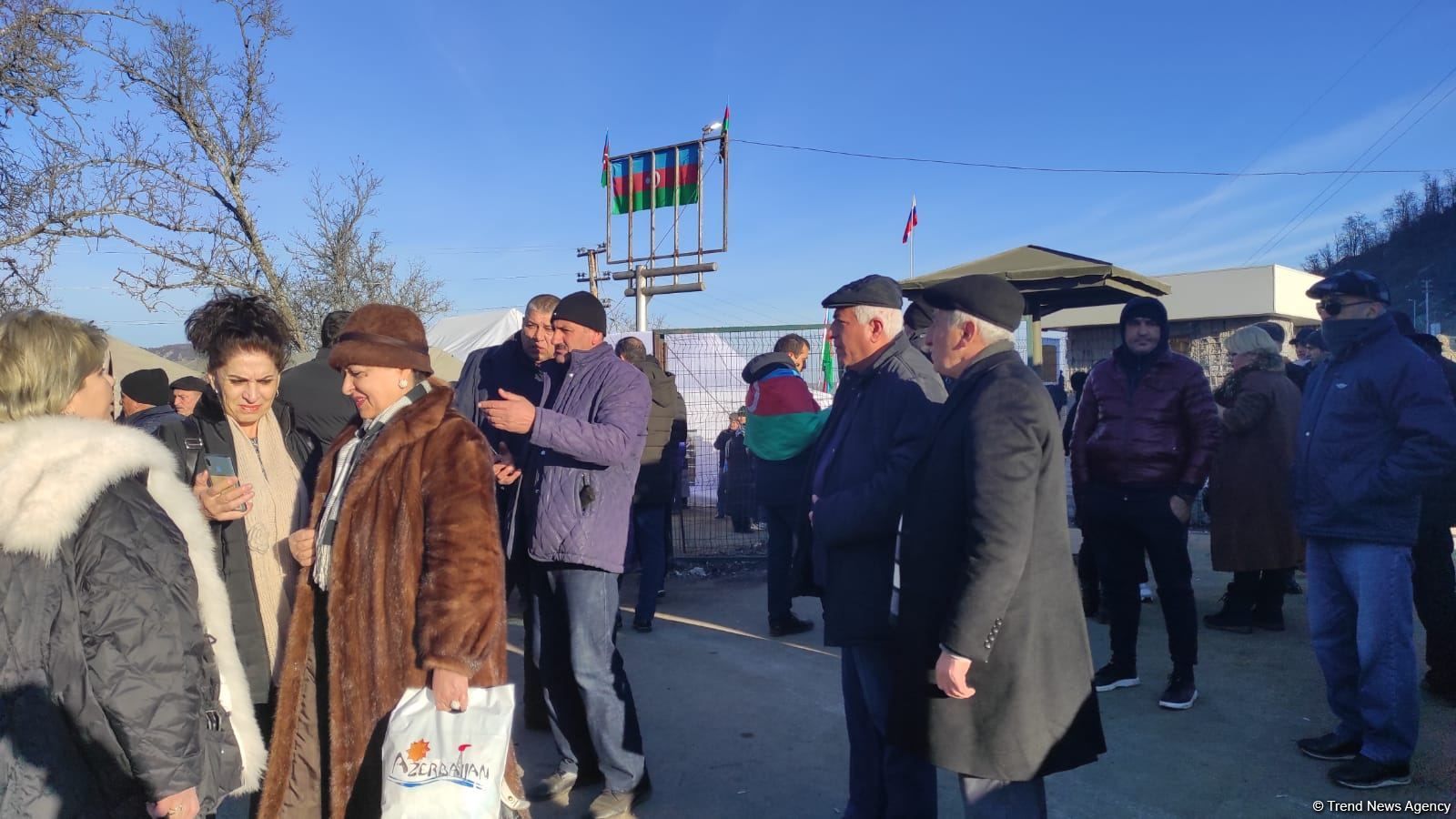 Enter day three: number of Azerbaijani protesters near Shusha growing [PHOTO]