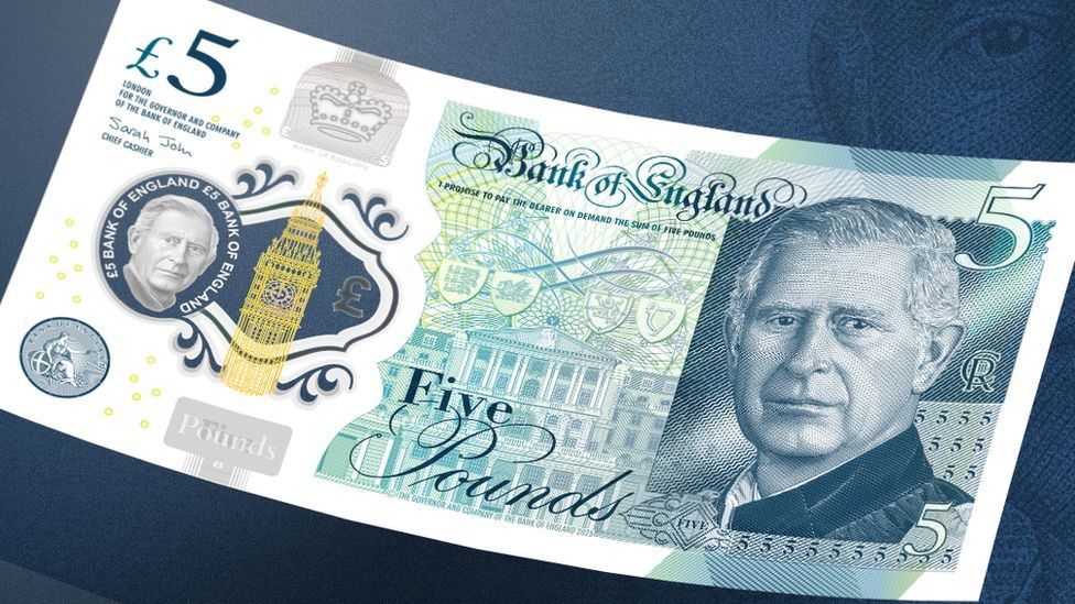 King Charles banknotes to enter UK circulation from mid2024