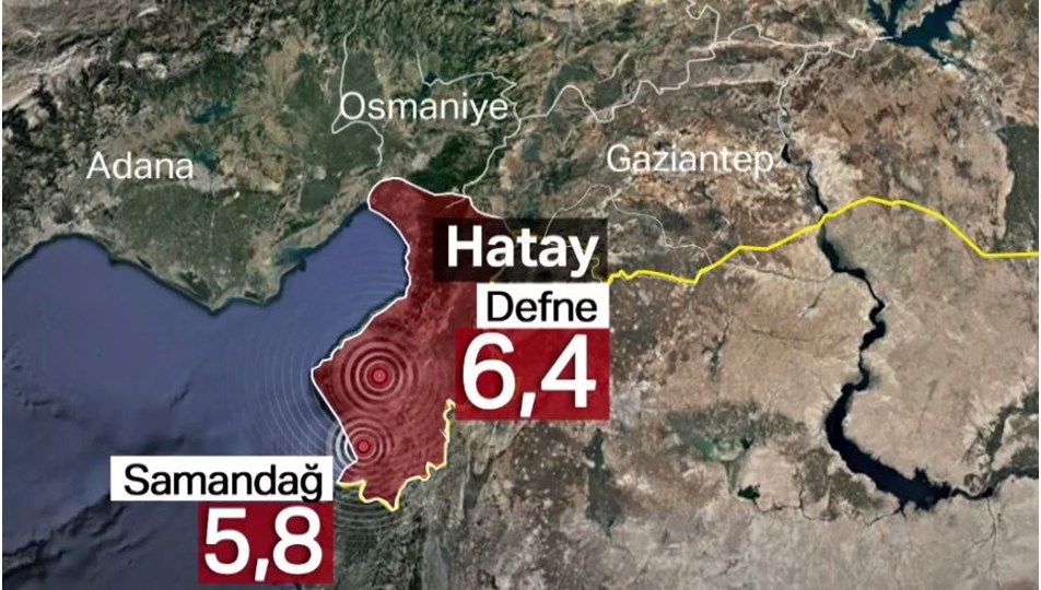 Another quake at 6.4 magnitude hits Hatay province of Turkiye